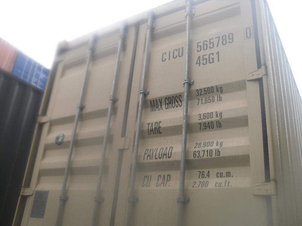 Морской контейнер CICU5657890