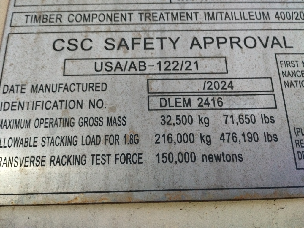 Морской контейнер CICU5658270