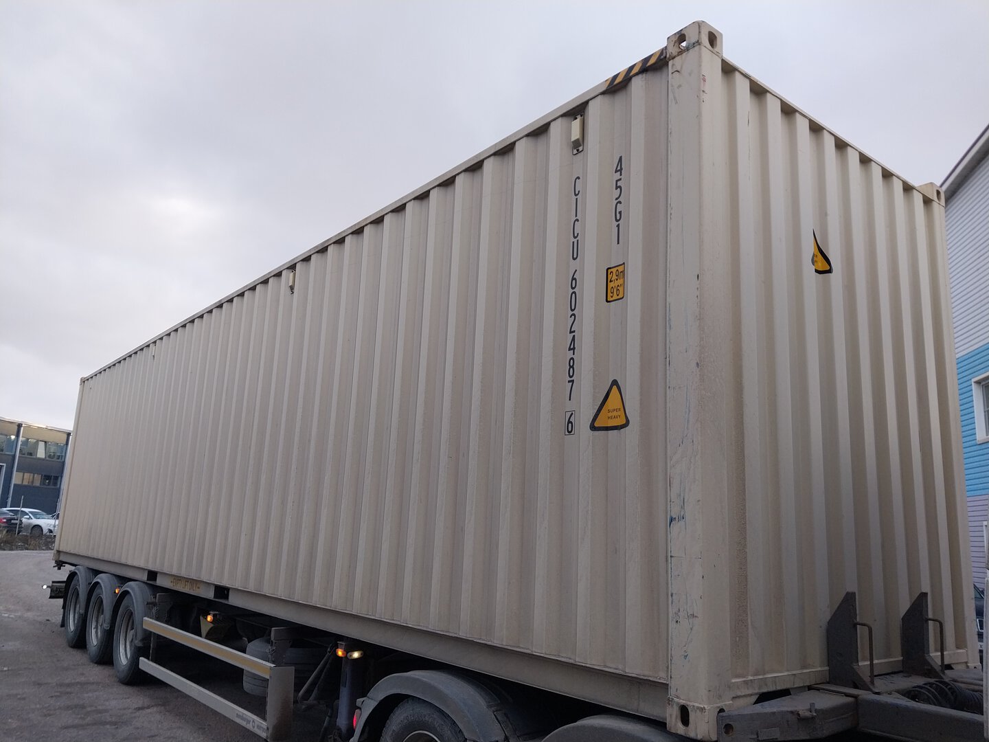 Морской контейнер CICU6024876