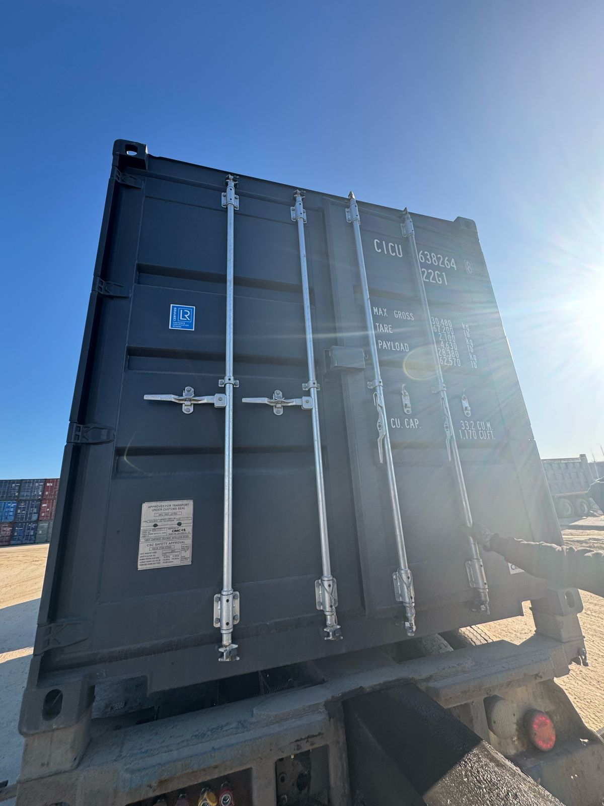Морской контейнер CICU6382648
