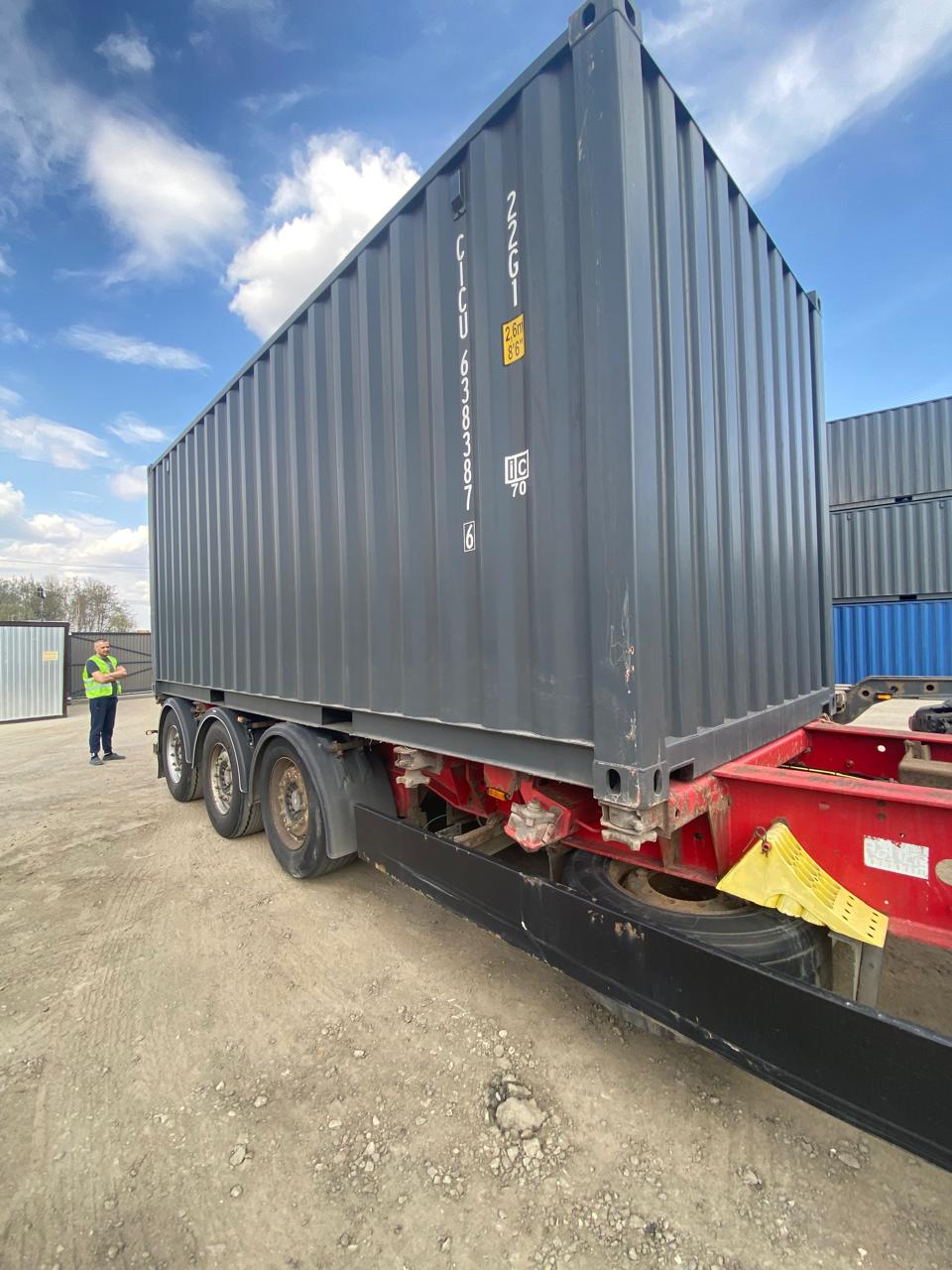 Морской контейнер CICU6383876