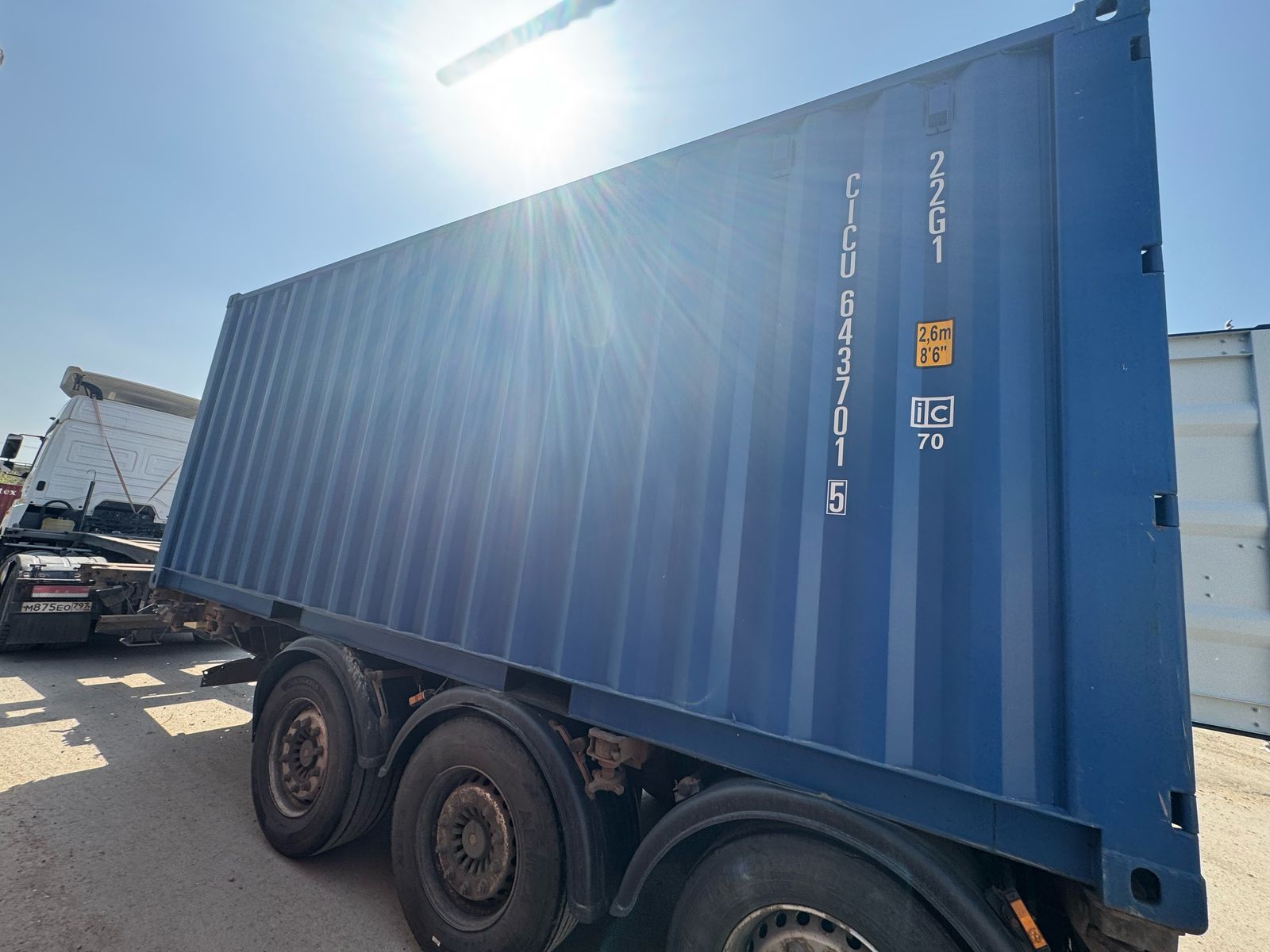 Морской контейнер CICU6437015