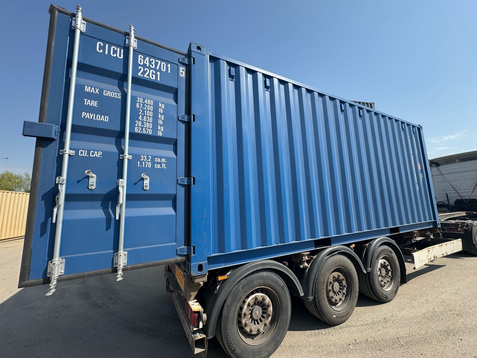 Морской контейнер CICU6437015