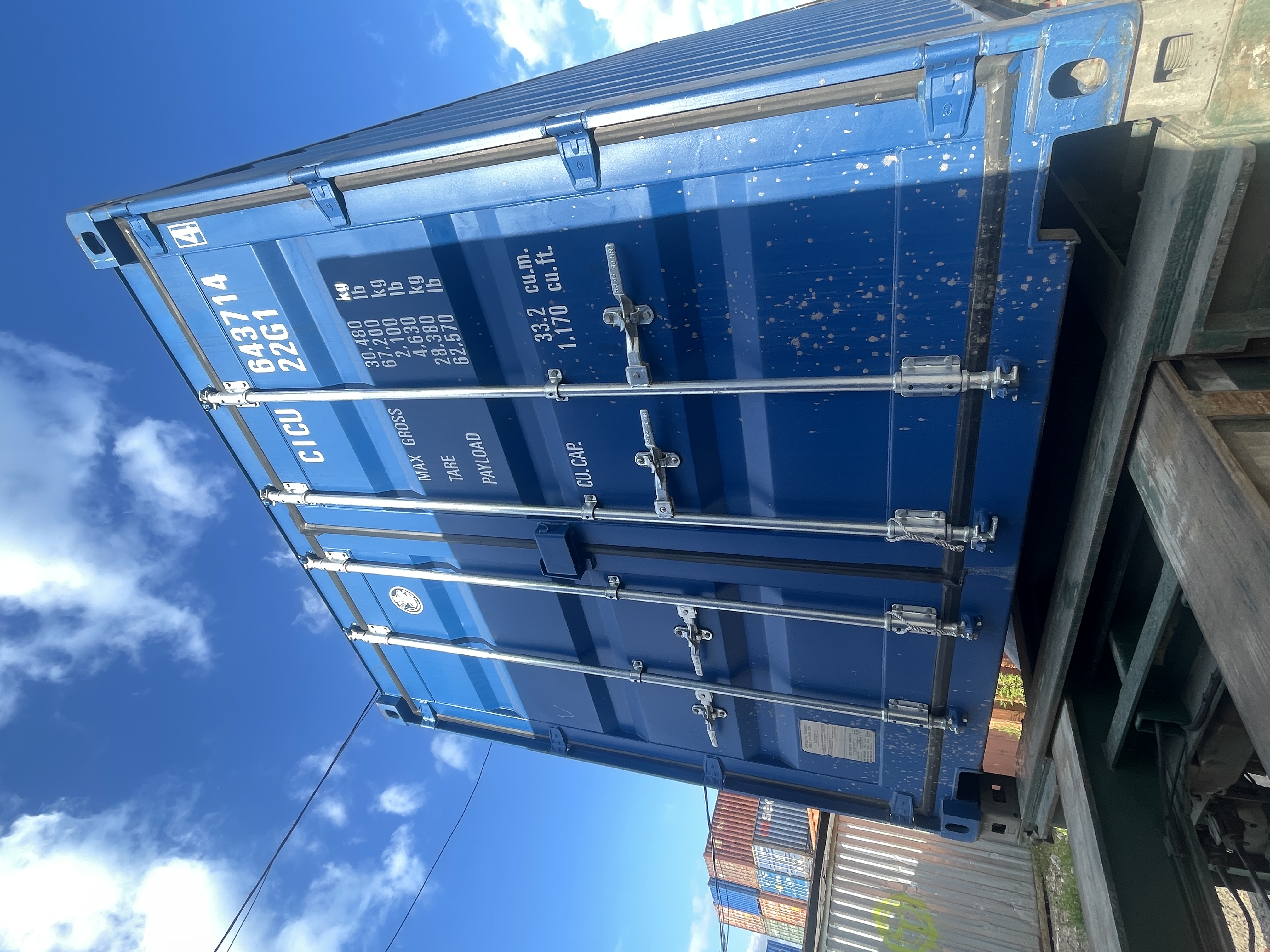 Морской контейнер CICU6437144