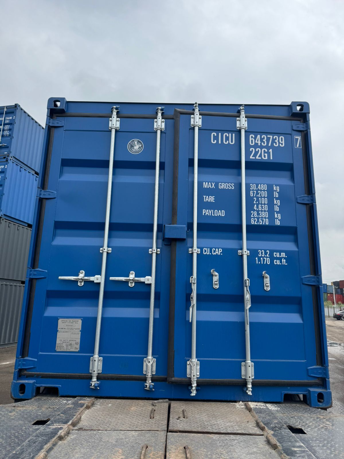 Морской контейнер CICU6437397