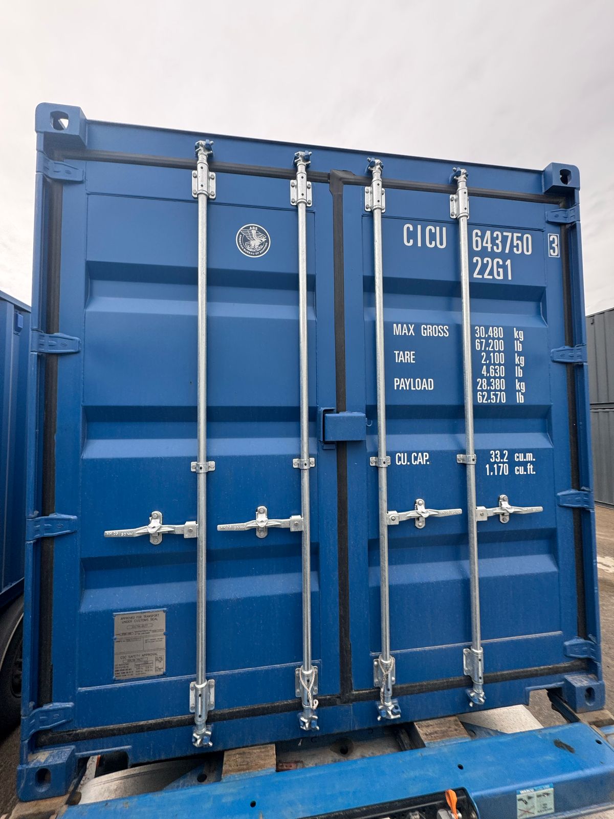 Морской контейнер CICU6437503