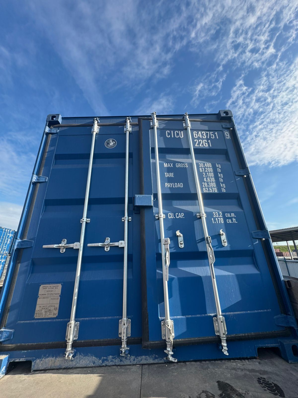 Морской контейнер CICU6437519