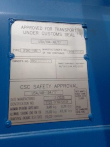 Морской контейнер CICU6437571