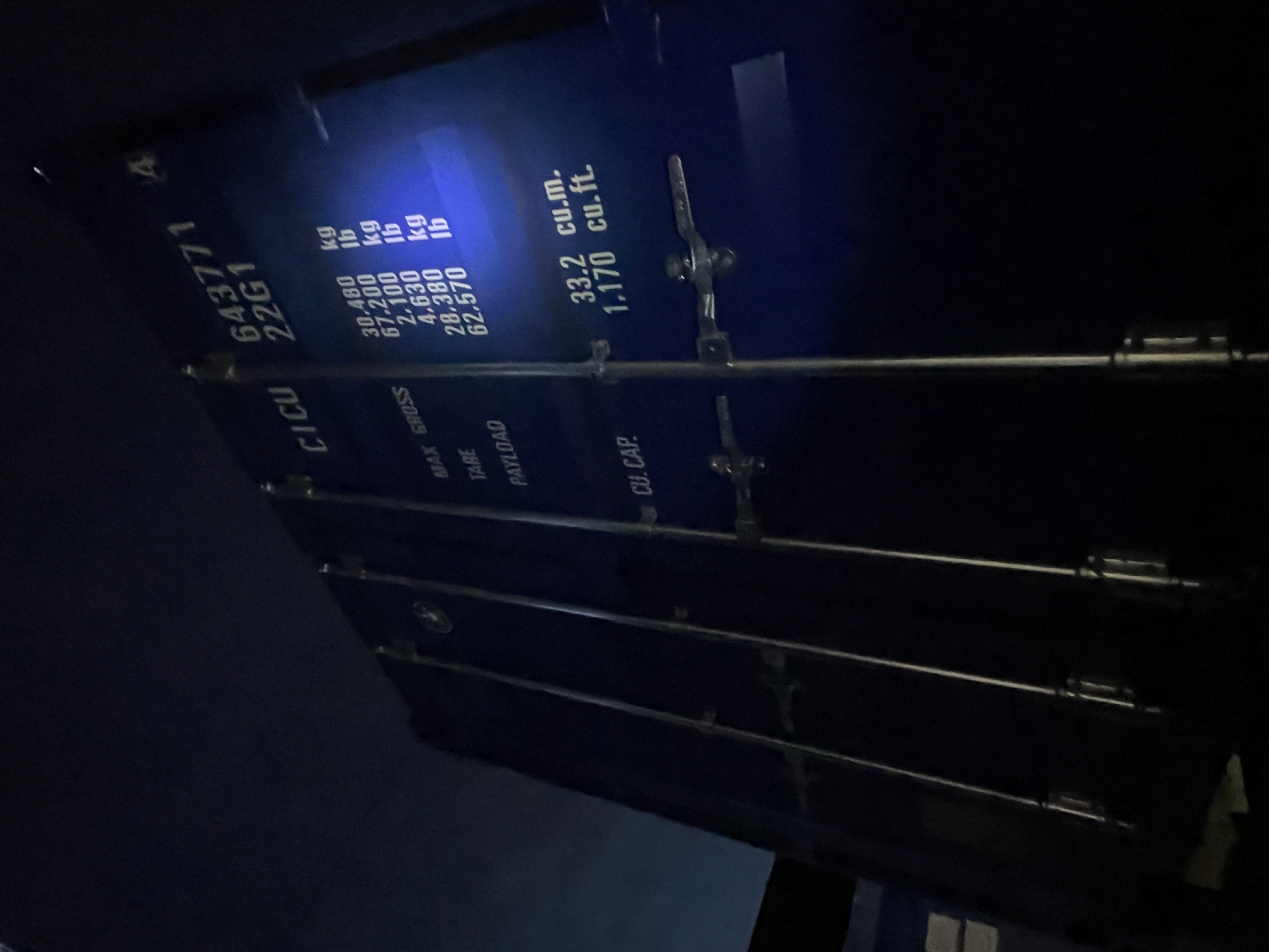 Морской контейнер CICU6437714