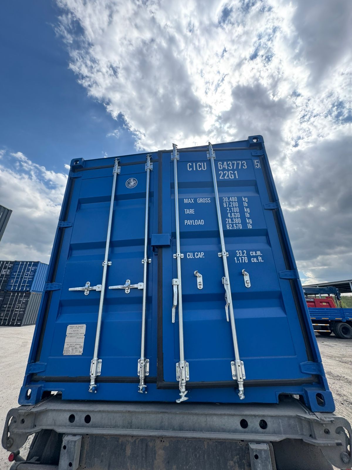 Морской контейнер CICU6437735