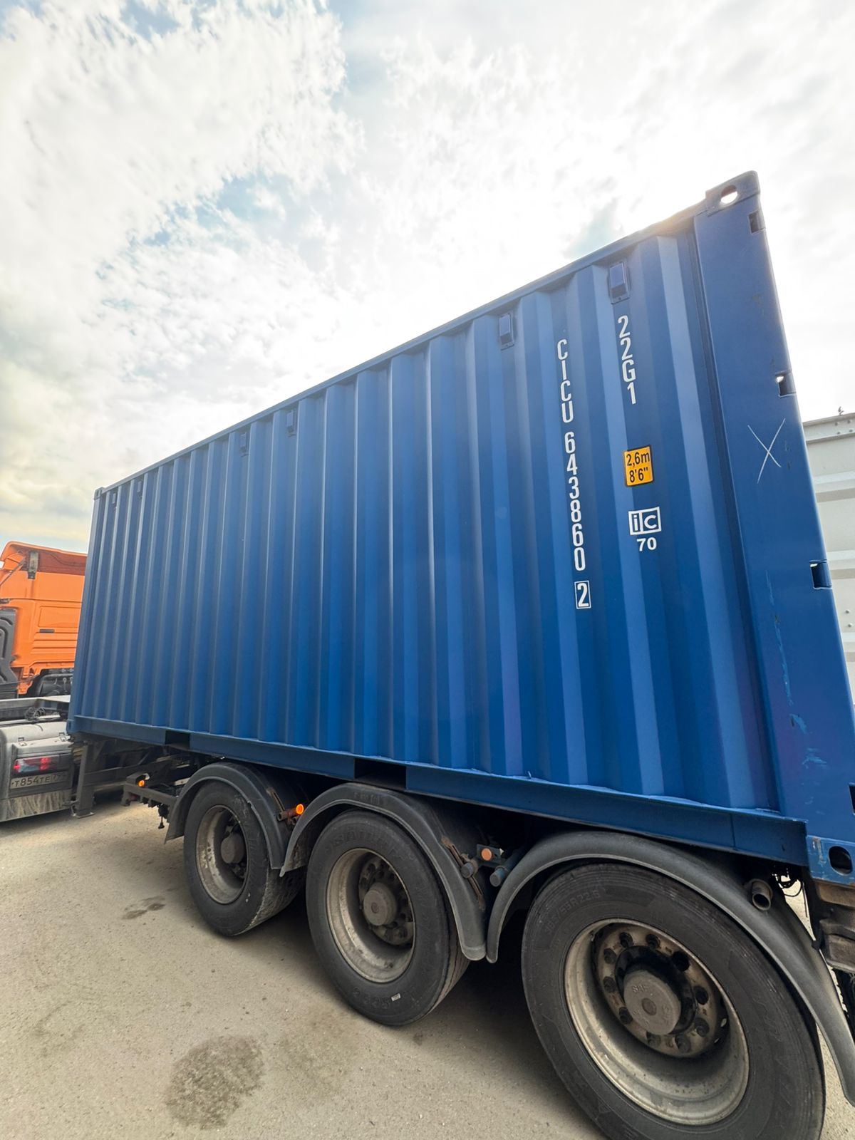 Морской контейнер CICU6438602