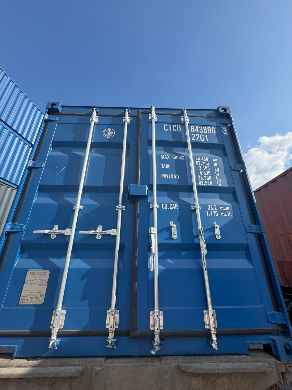 Морской контейнер CICU6438963