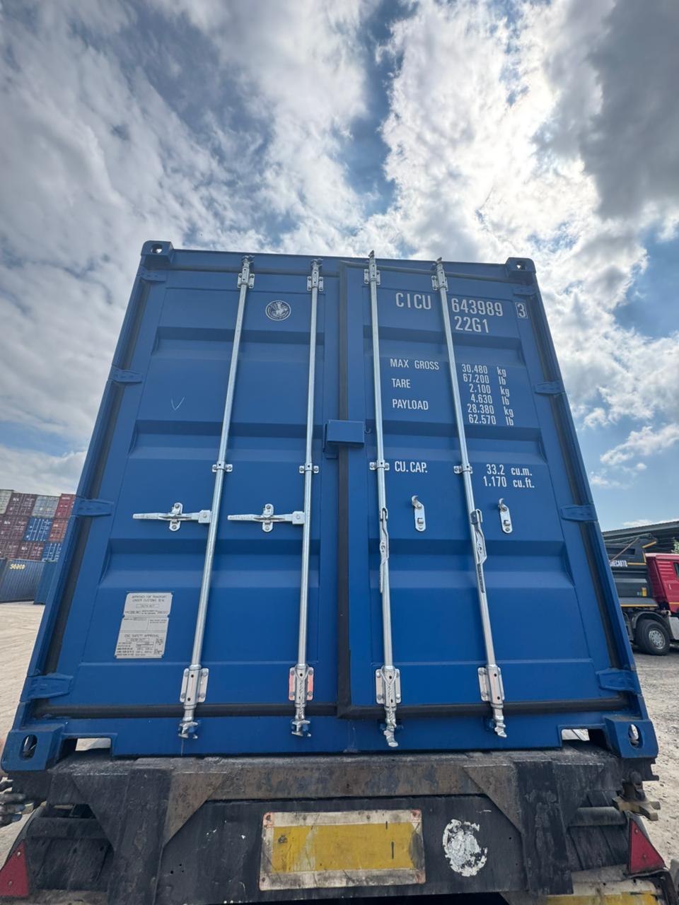 Морской контейнер CICU6439893