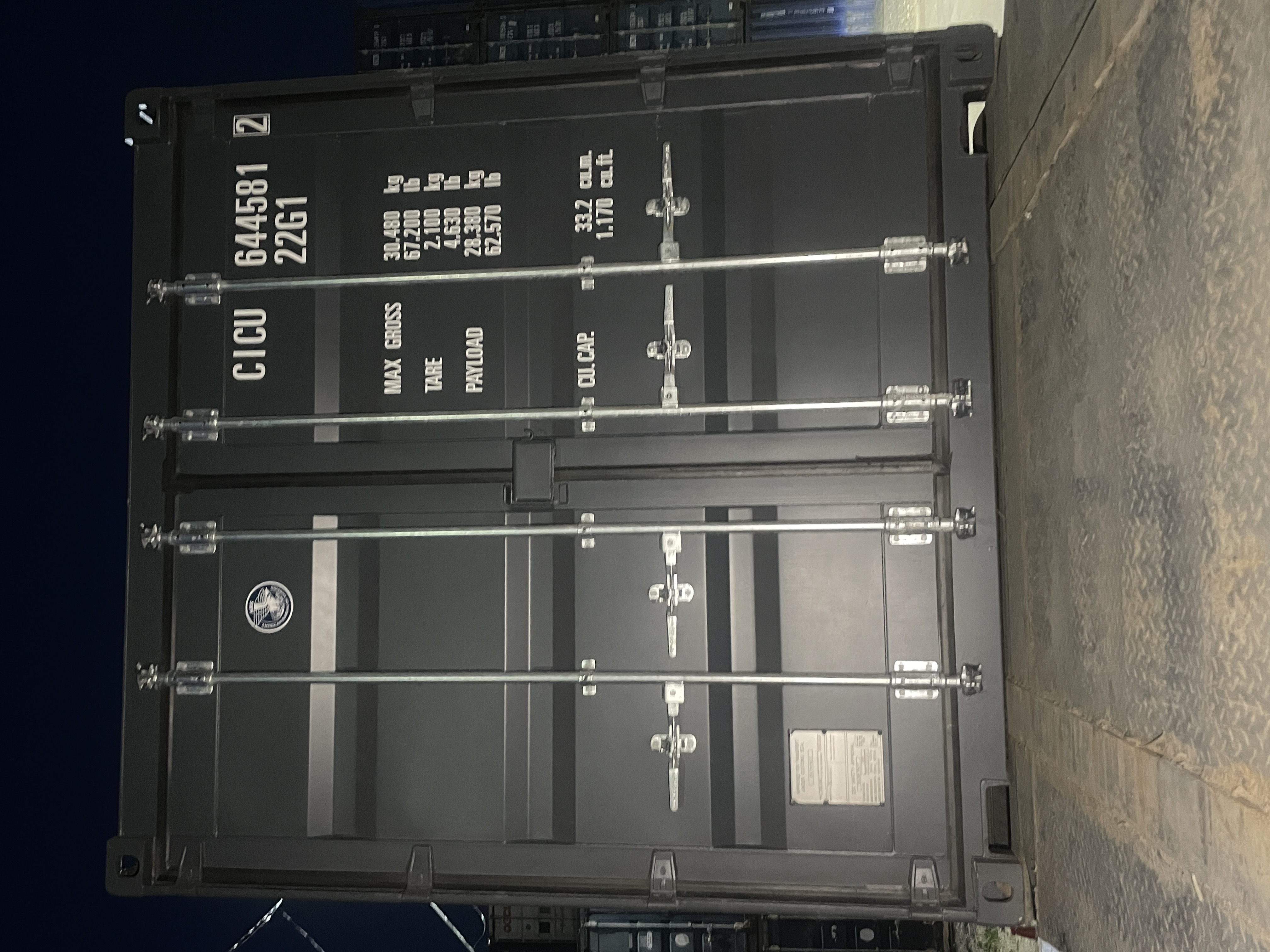 Морской контейнер CICU6445812