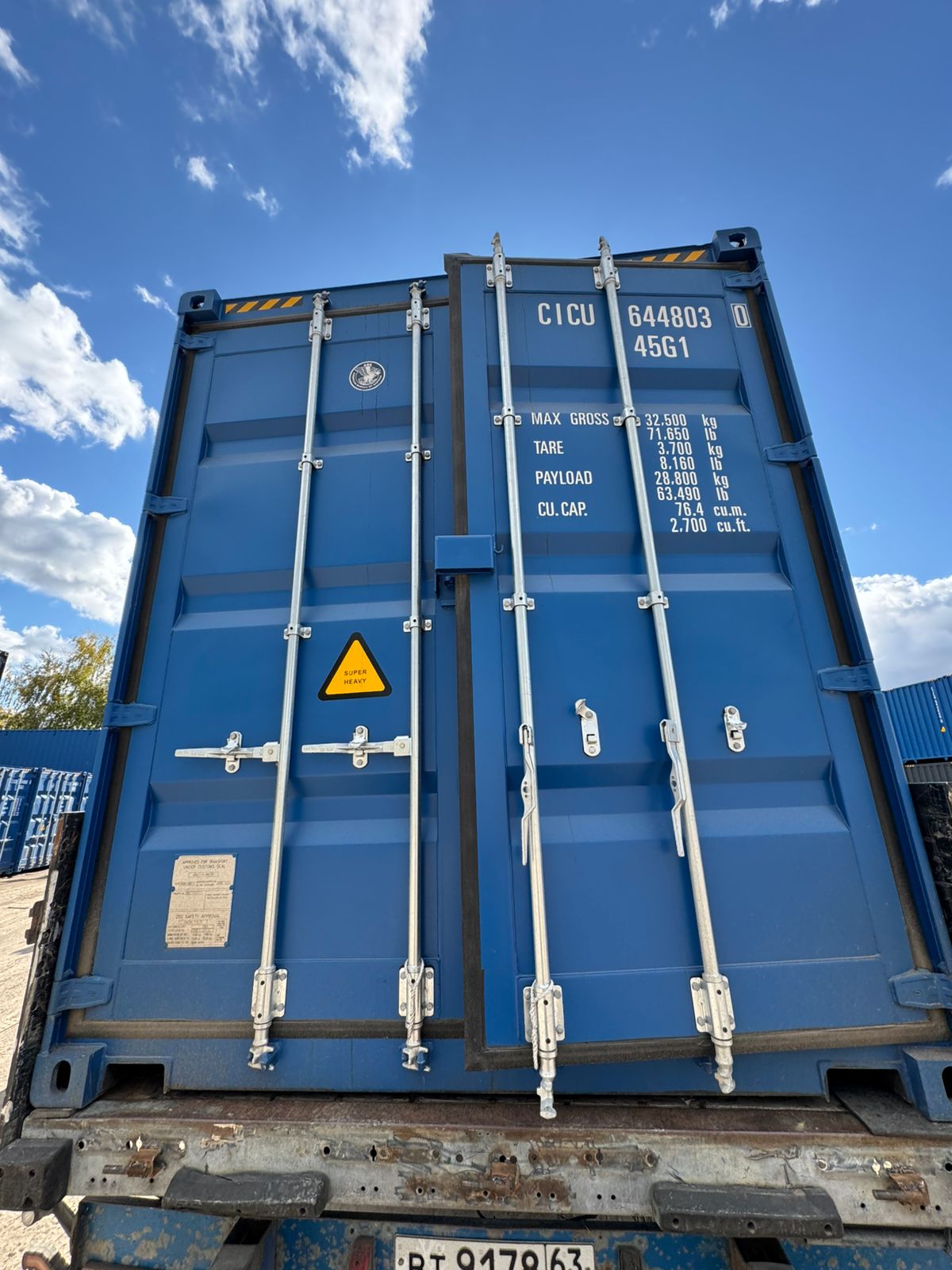 Морской контейнер CICU6448030