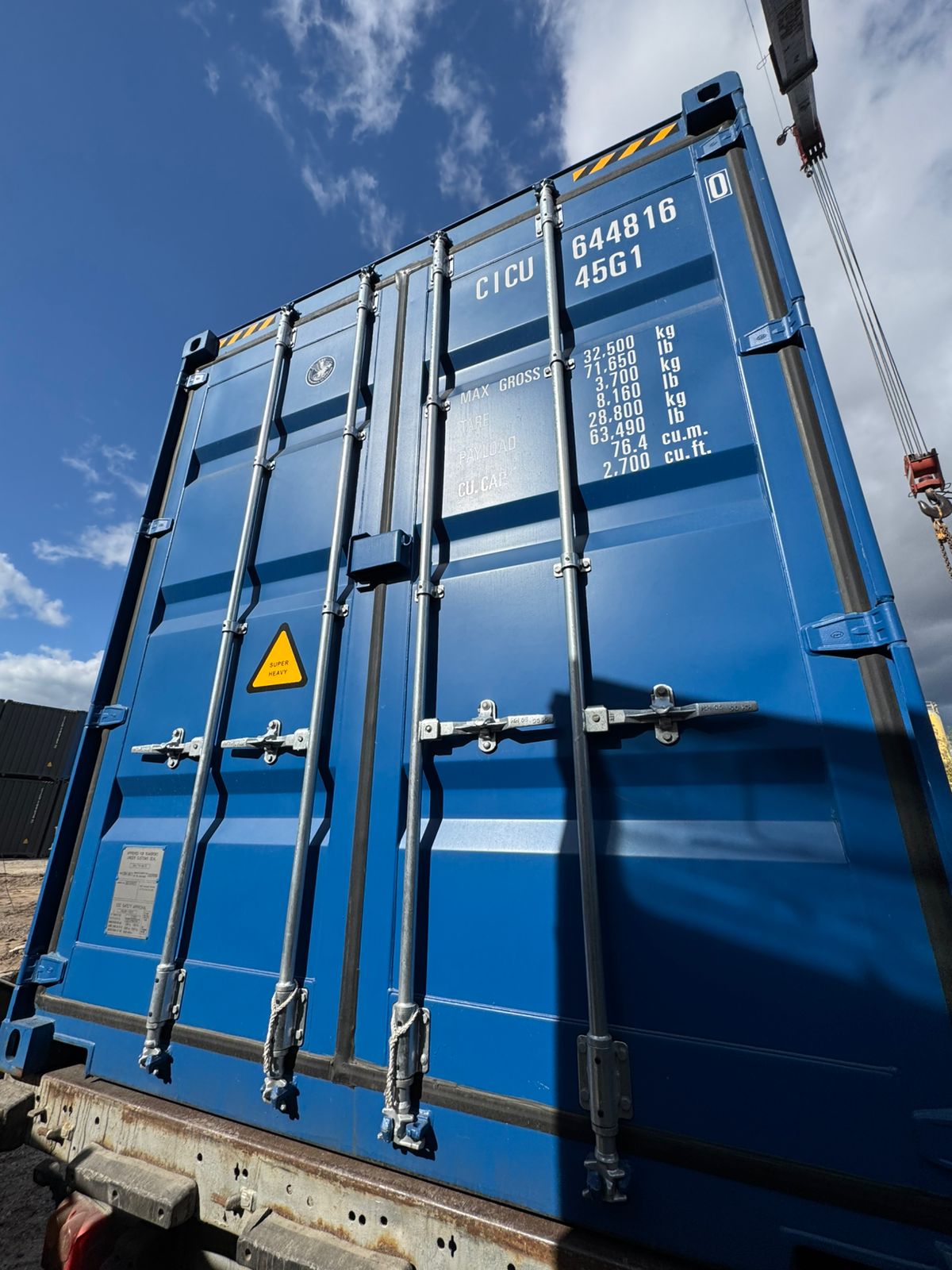 Морской контейнер CICU6448160