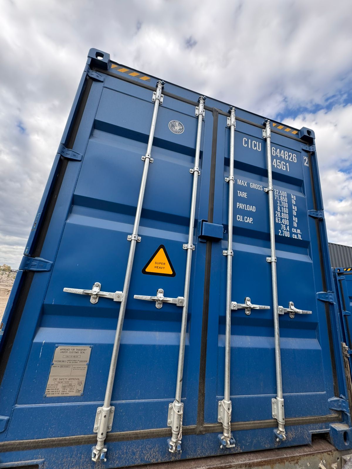 Морской контейнер CICU6448262