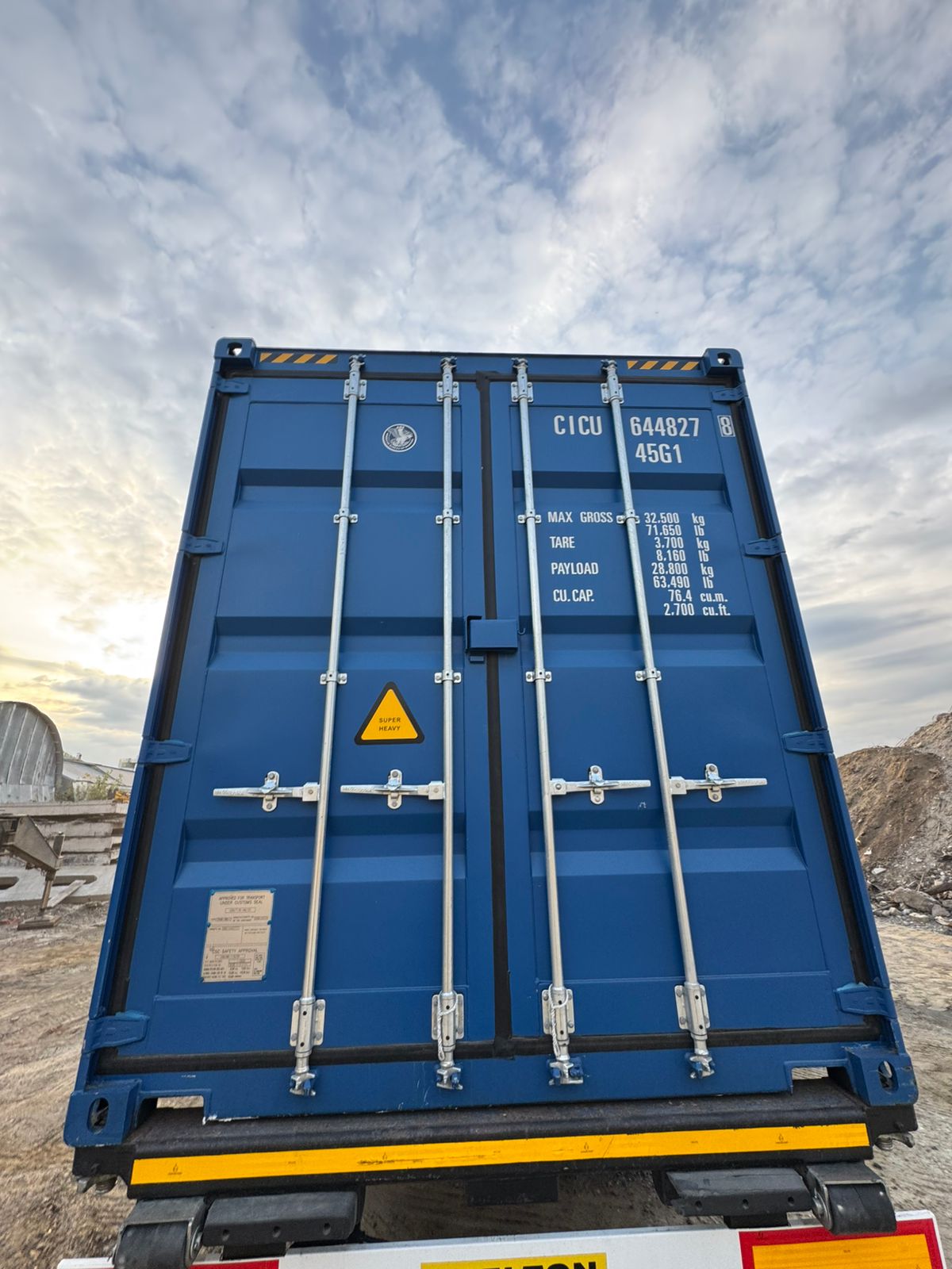 Морской контейнер CICU6448278