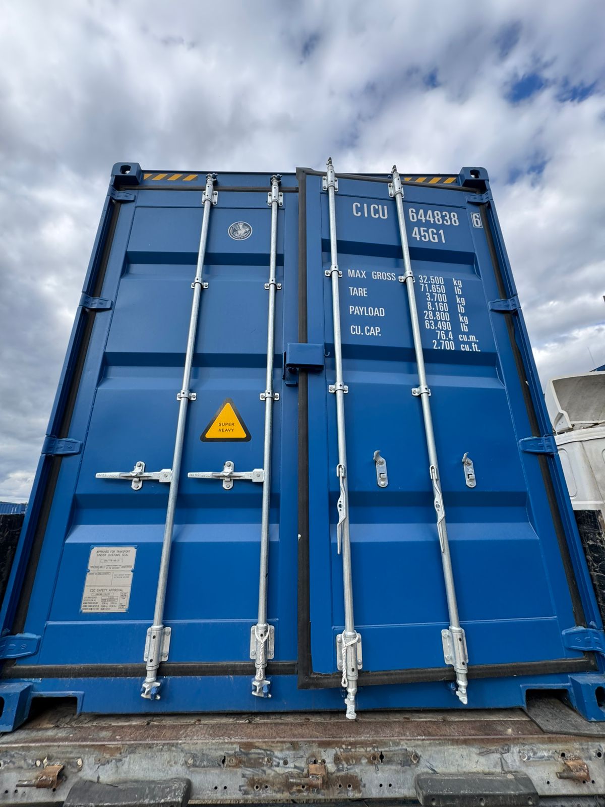 Морской контейнер CICU6448386