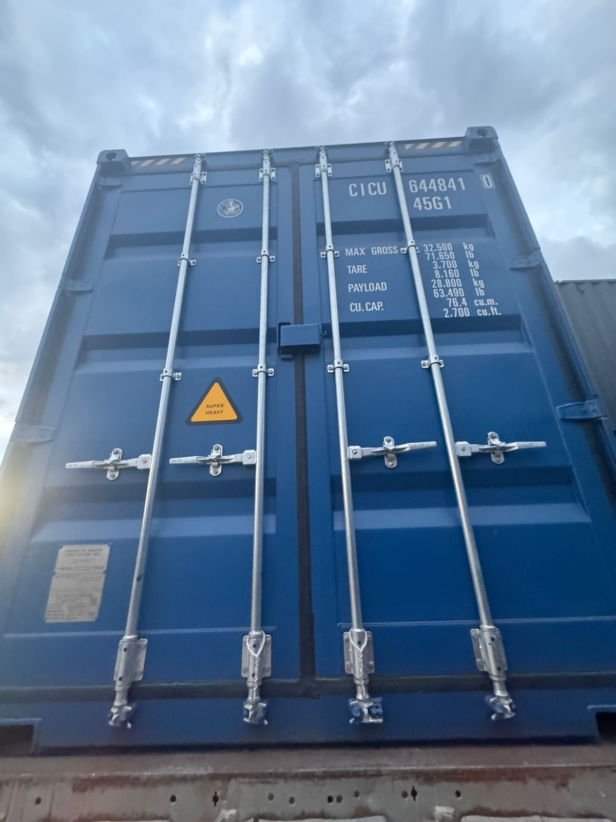 Морской контейнер CICU6448410