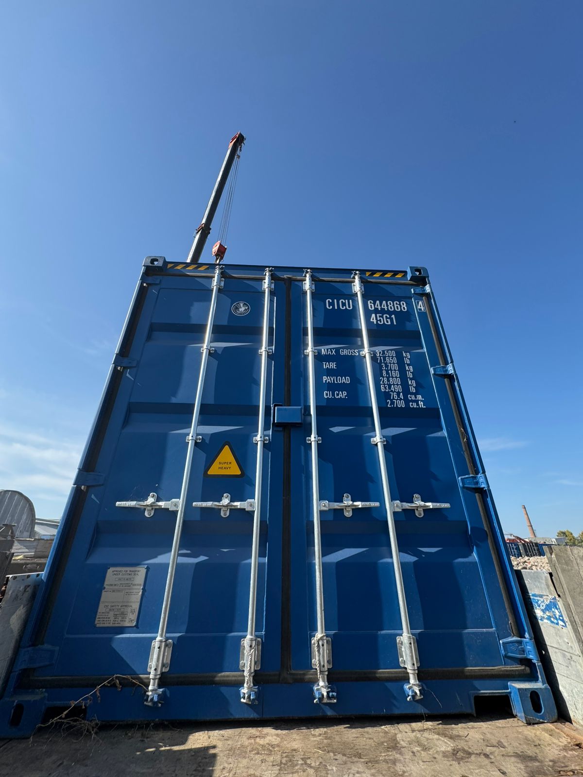 Морской контейнер CICU6448684