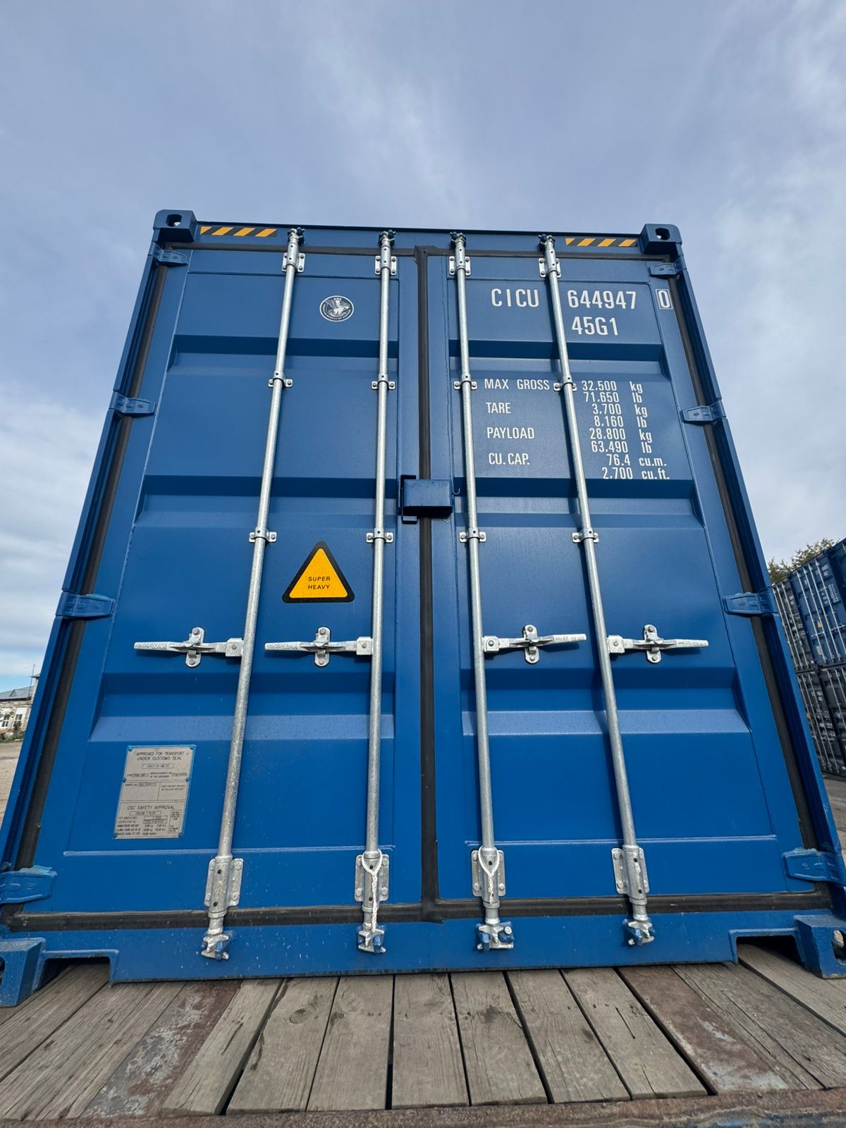 Морской контейнер CICU6449470