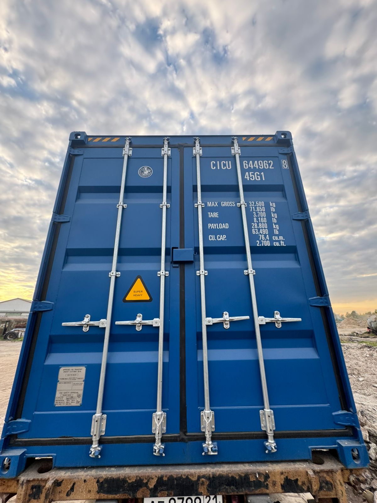 Морской контейнер CICU6449628