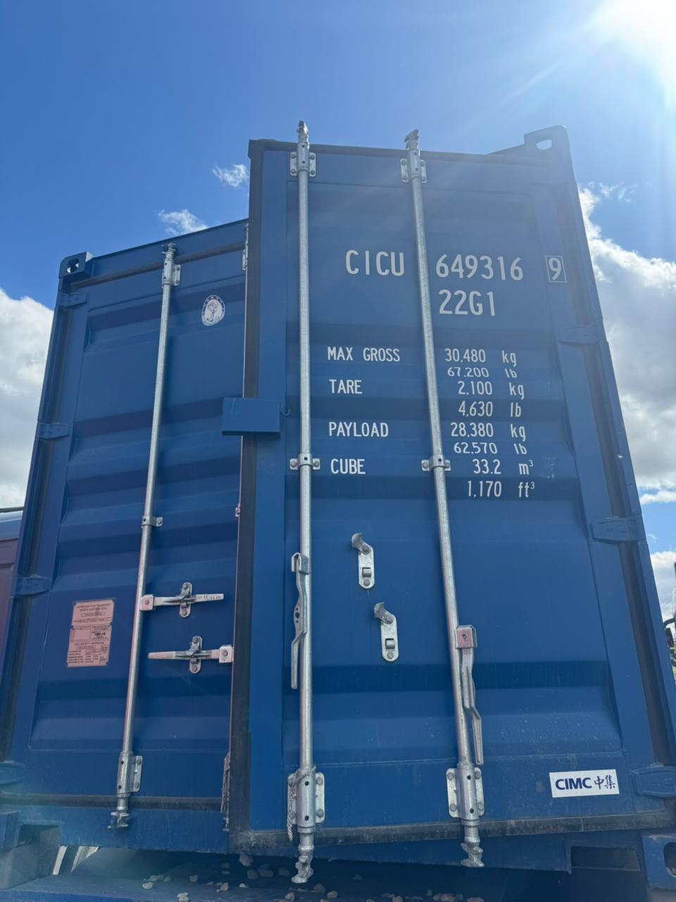 Морской контейнер CICU6493169