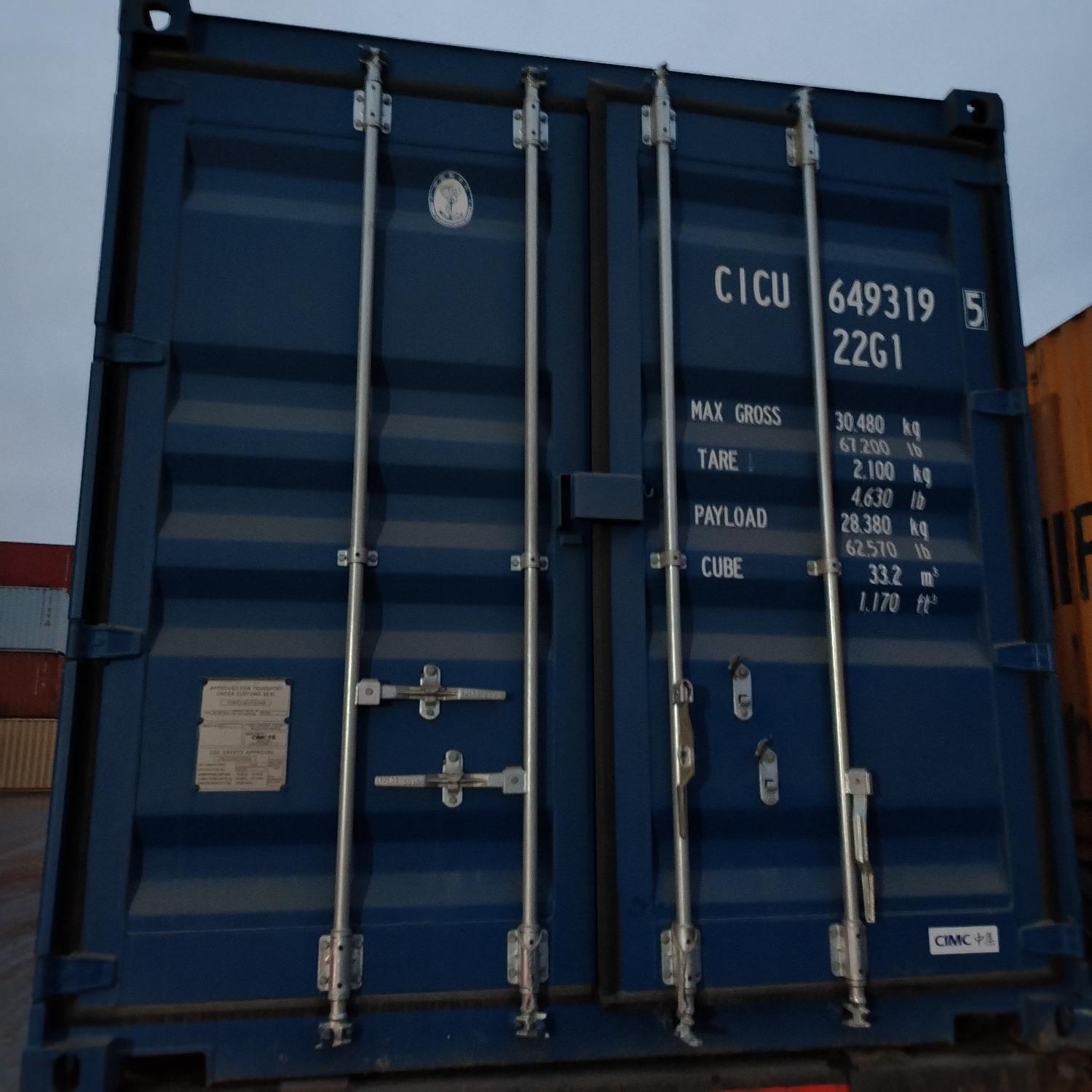 Морской контейнер CICU6493195