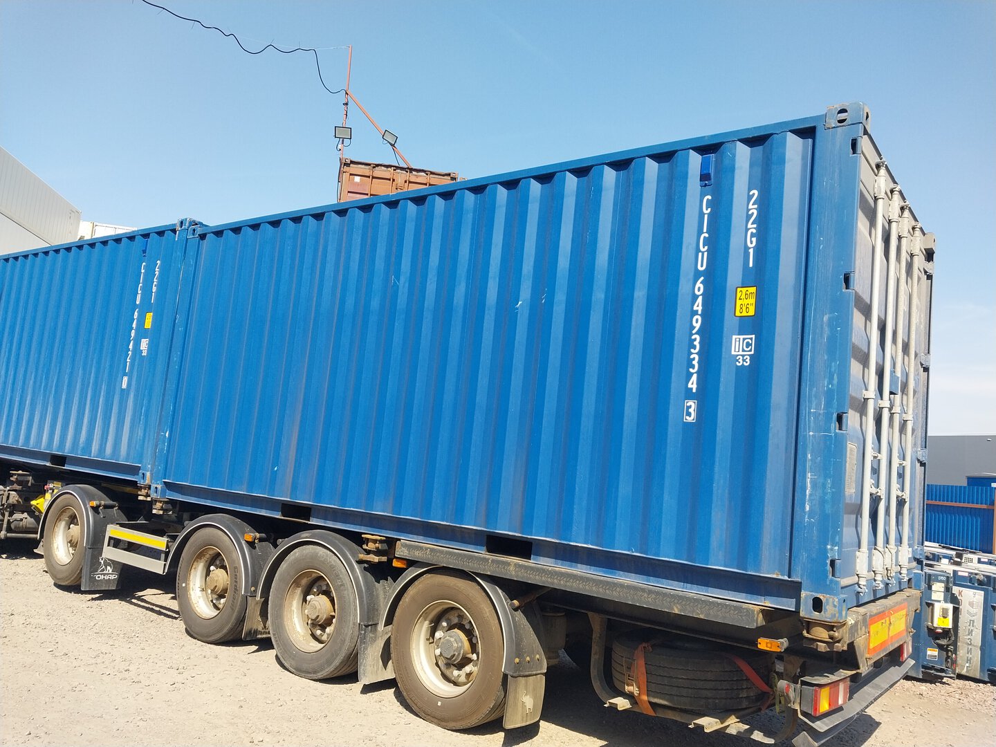 Морской контейнер CICU6493343
