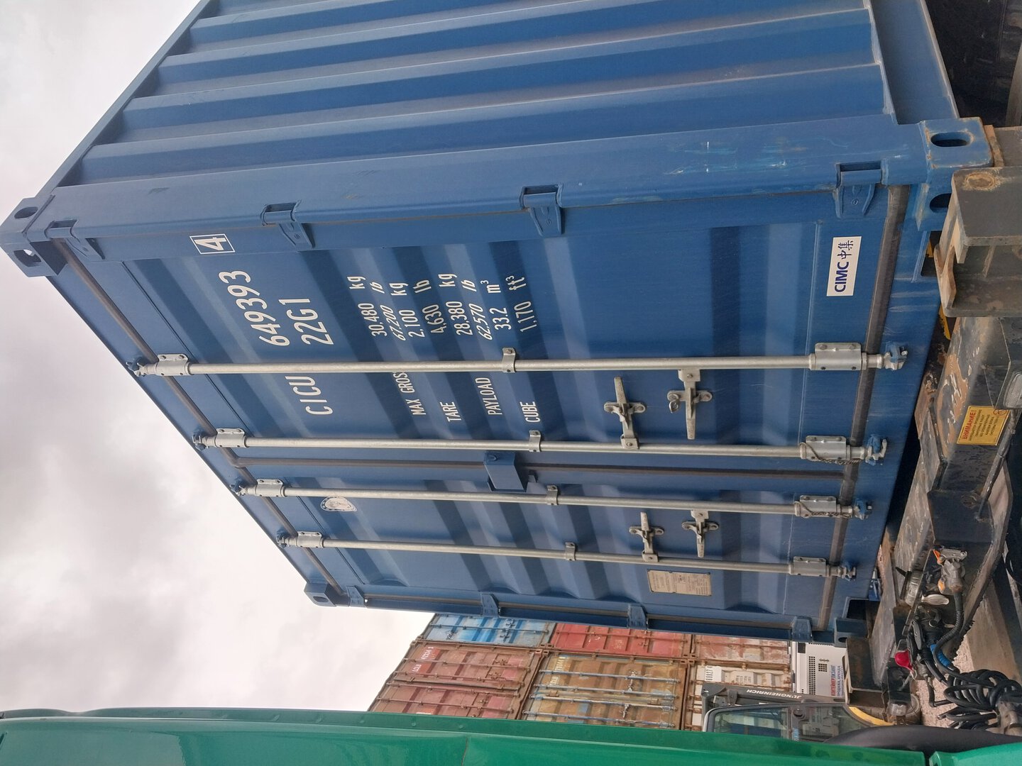 Морской контейнер CICU6493934