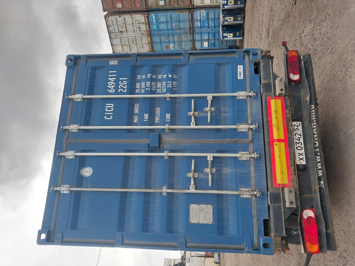 Морской контейнер CICU6494118