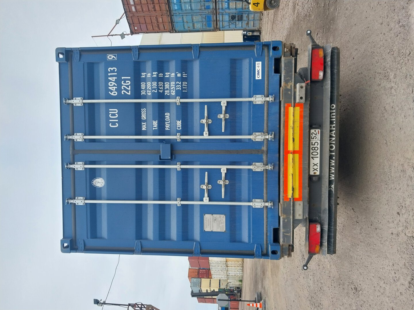 Морской контейнер CICU6494139