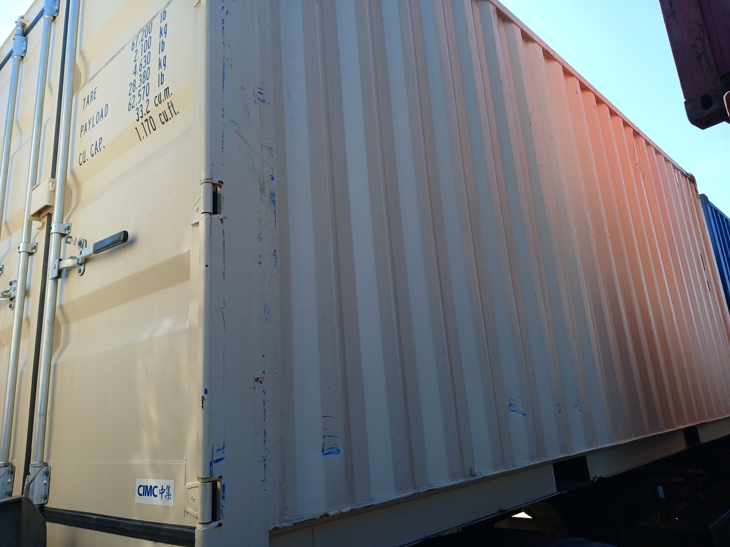 Морской контейнер CICU6562980