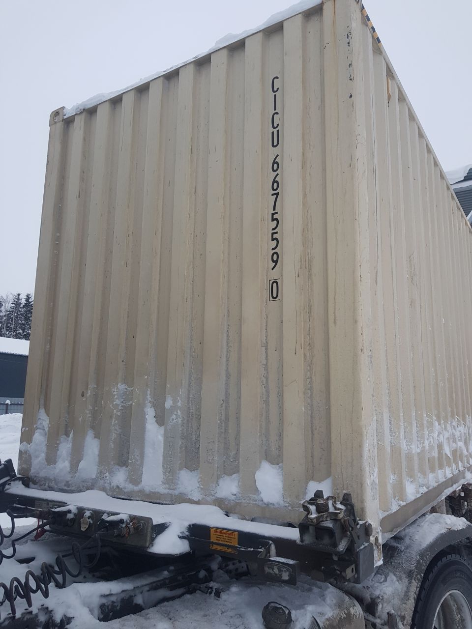 Морской контейнер CICU6675590