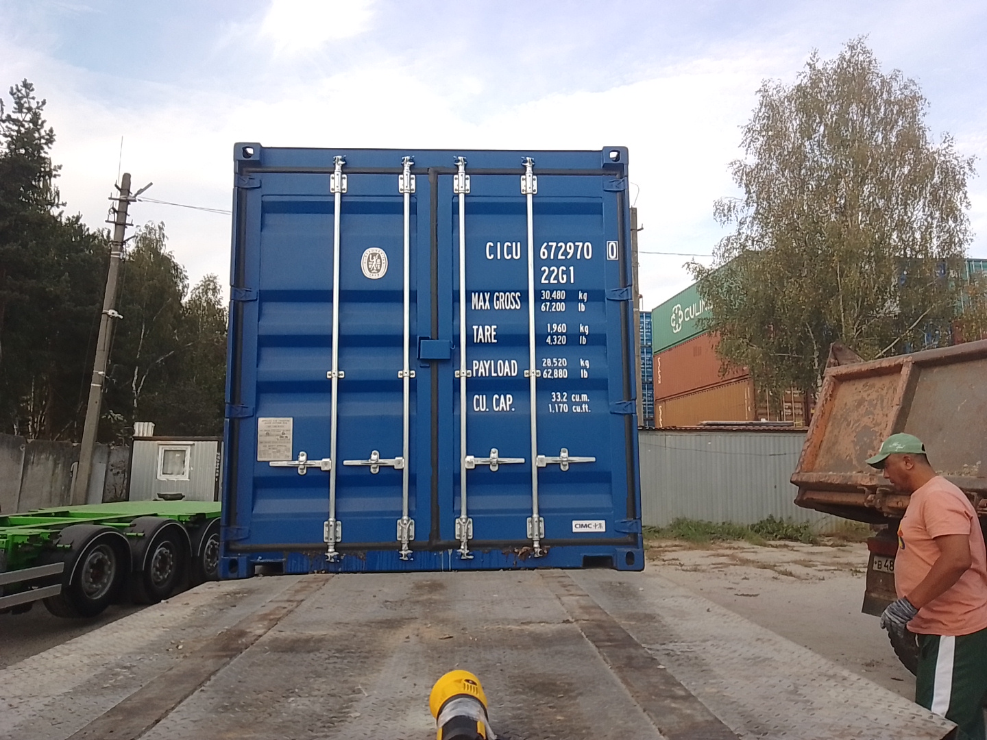 Морской контейнер CICU6729700