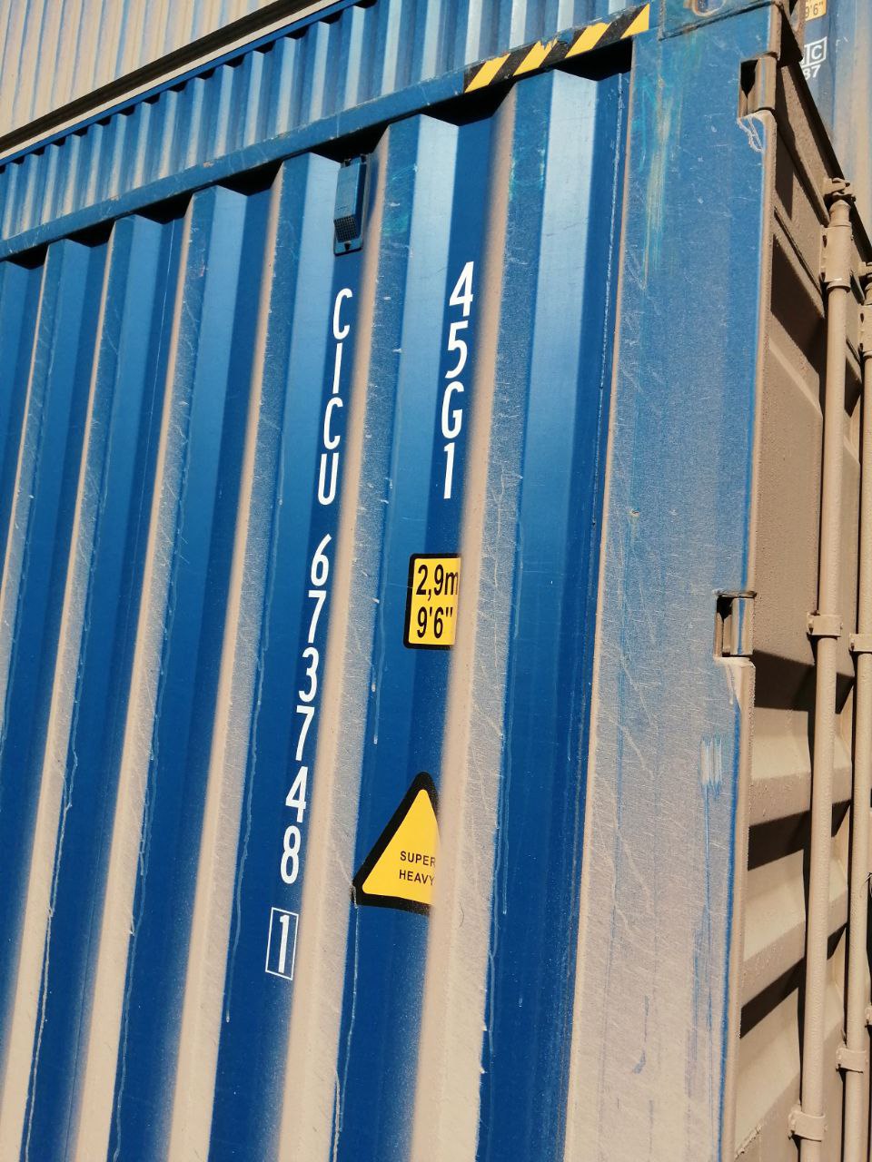 Морской контейнер CICU6737481