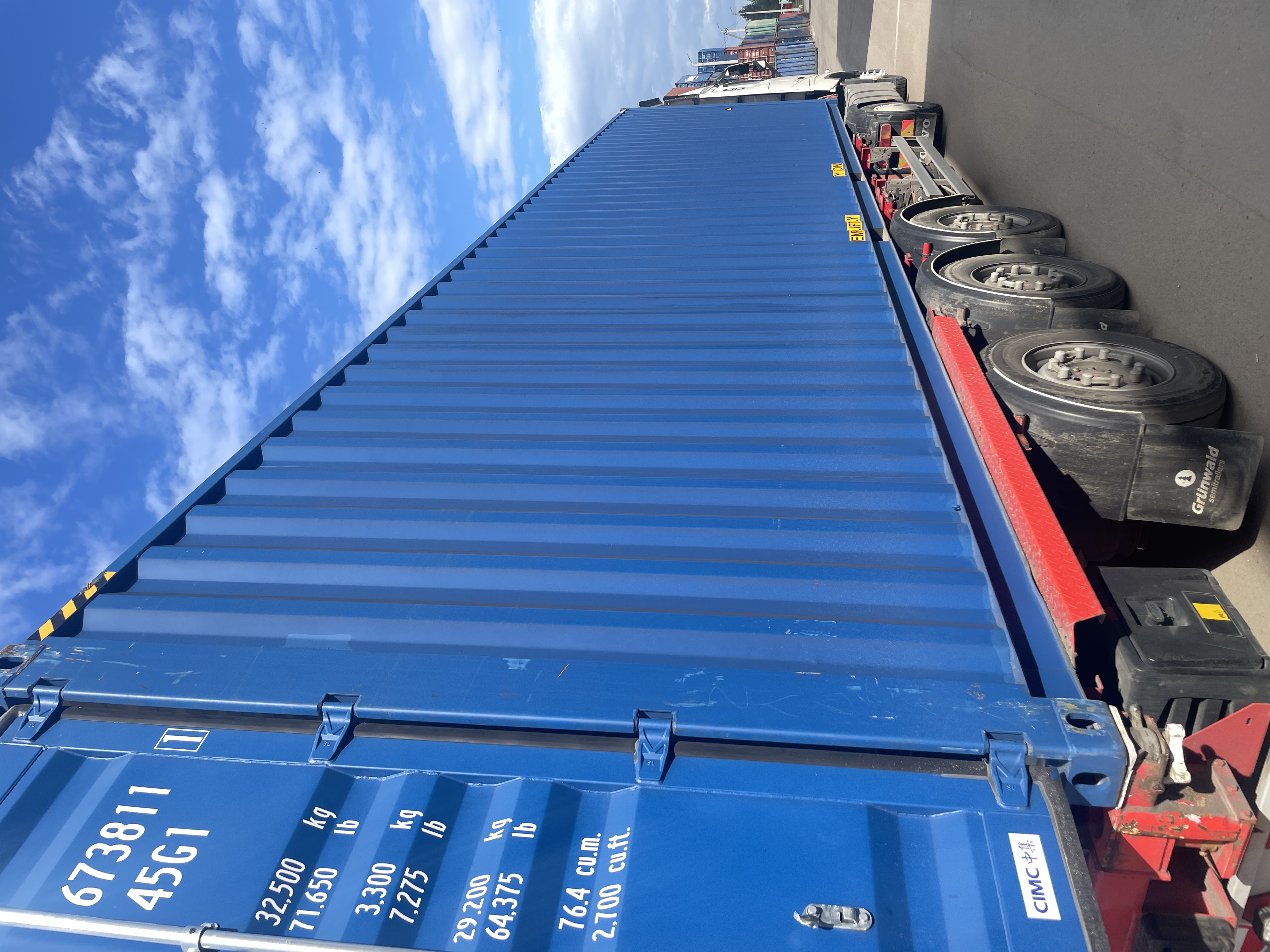 Морской контейнер CICU6738111