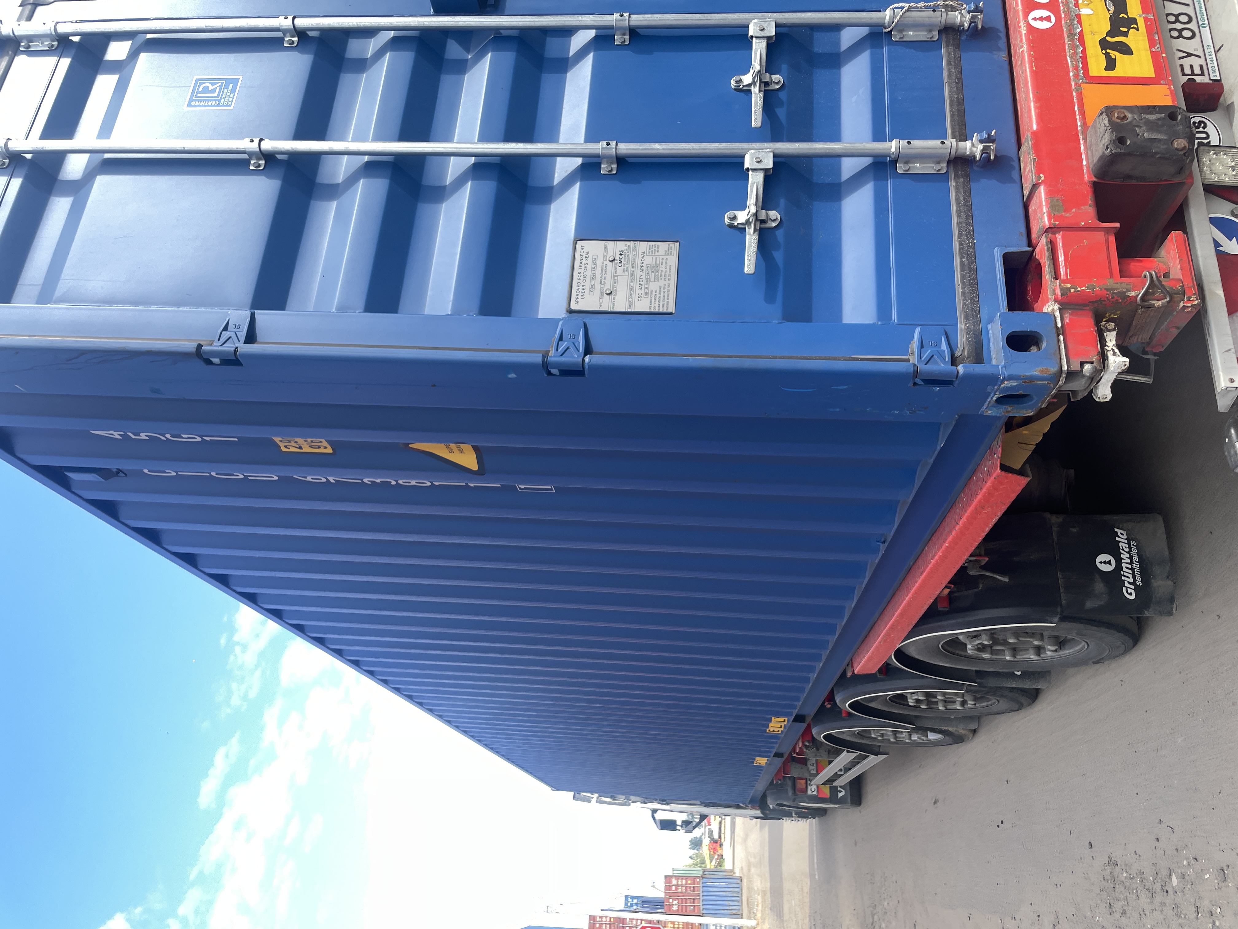 Морской контейнер CICU6738111