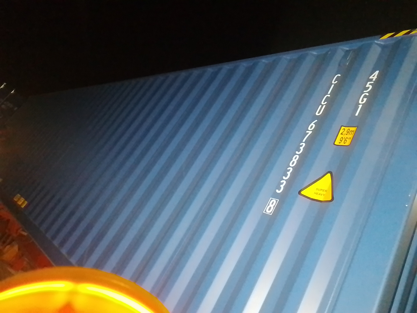 Морской контейнер CICU6738338