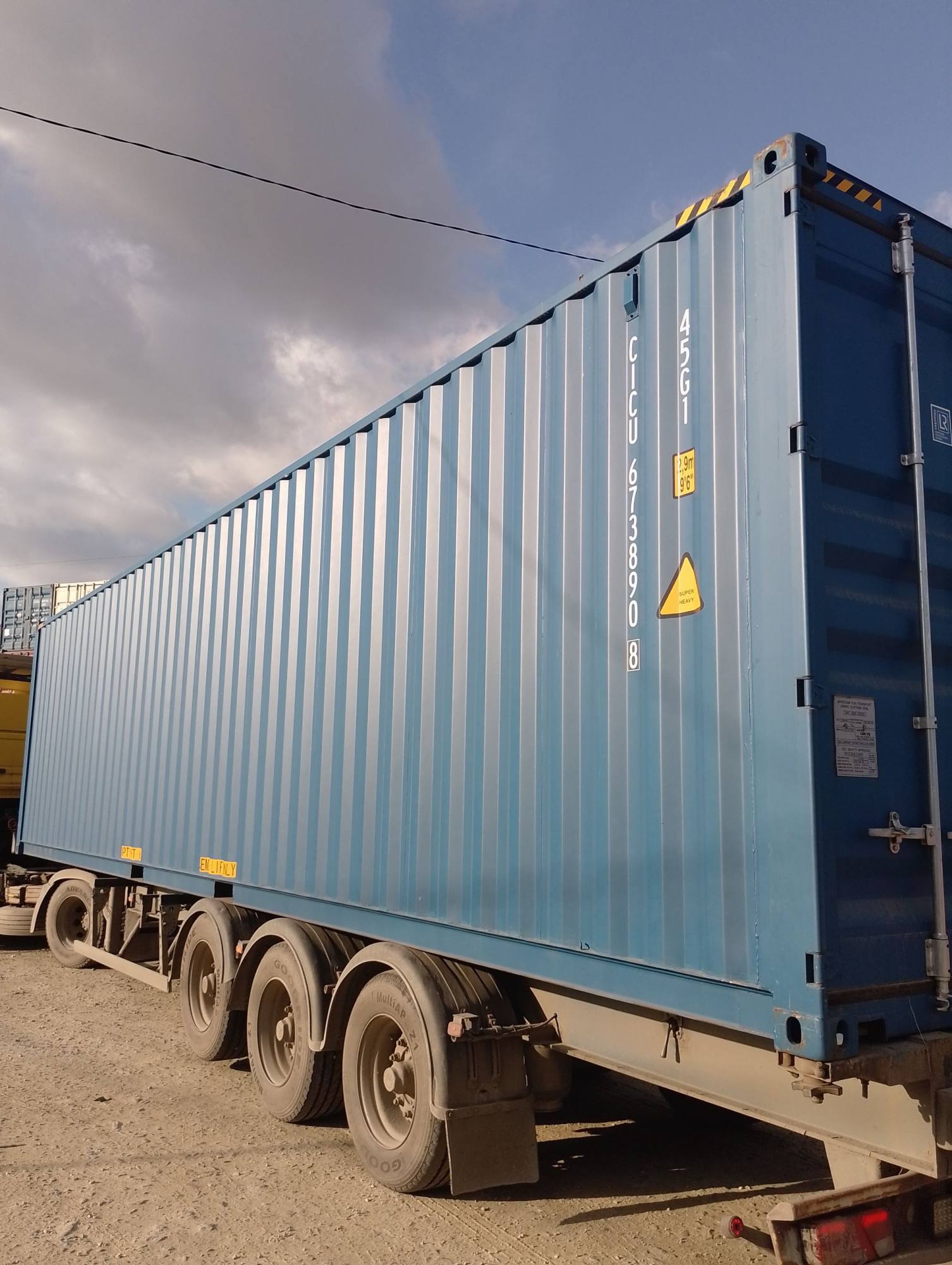 Морской контейнер CICU6738908