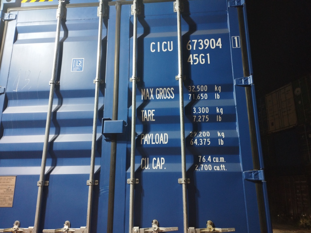 Морской контейнер CICU6739041