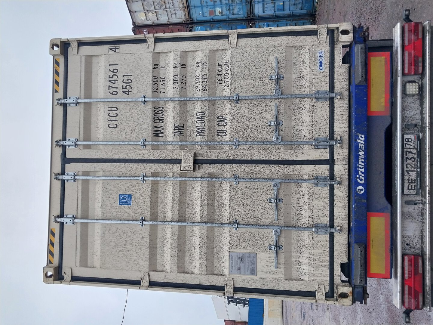 Морской контейнер CICU6745614