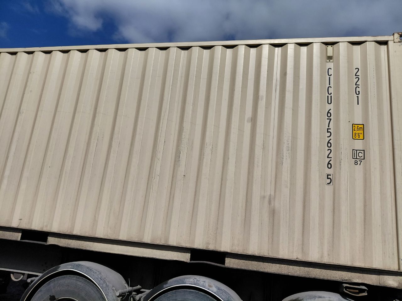Морской контейнер CICU6756265