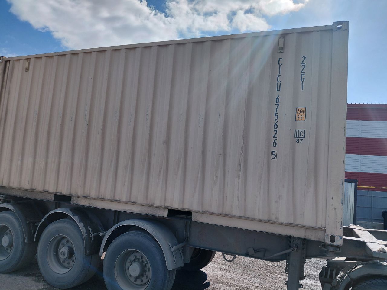 Морской контейнер CICU6756265