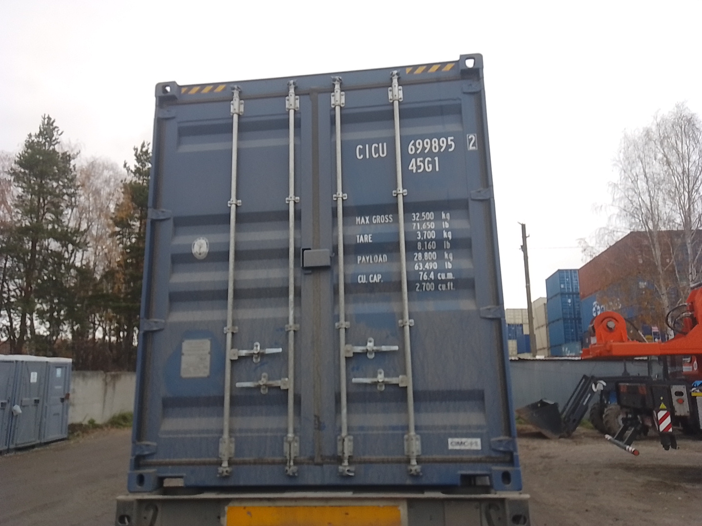 Морской контейнер CICU6998952