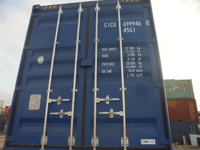 Морской контейнер CICU6999460
