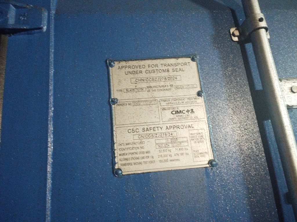 Морской контейнер CICU7000293