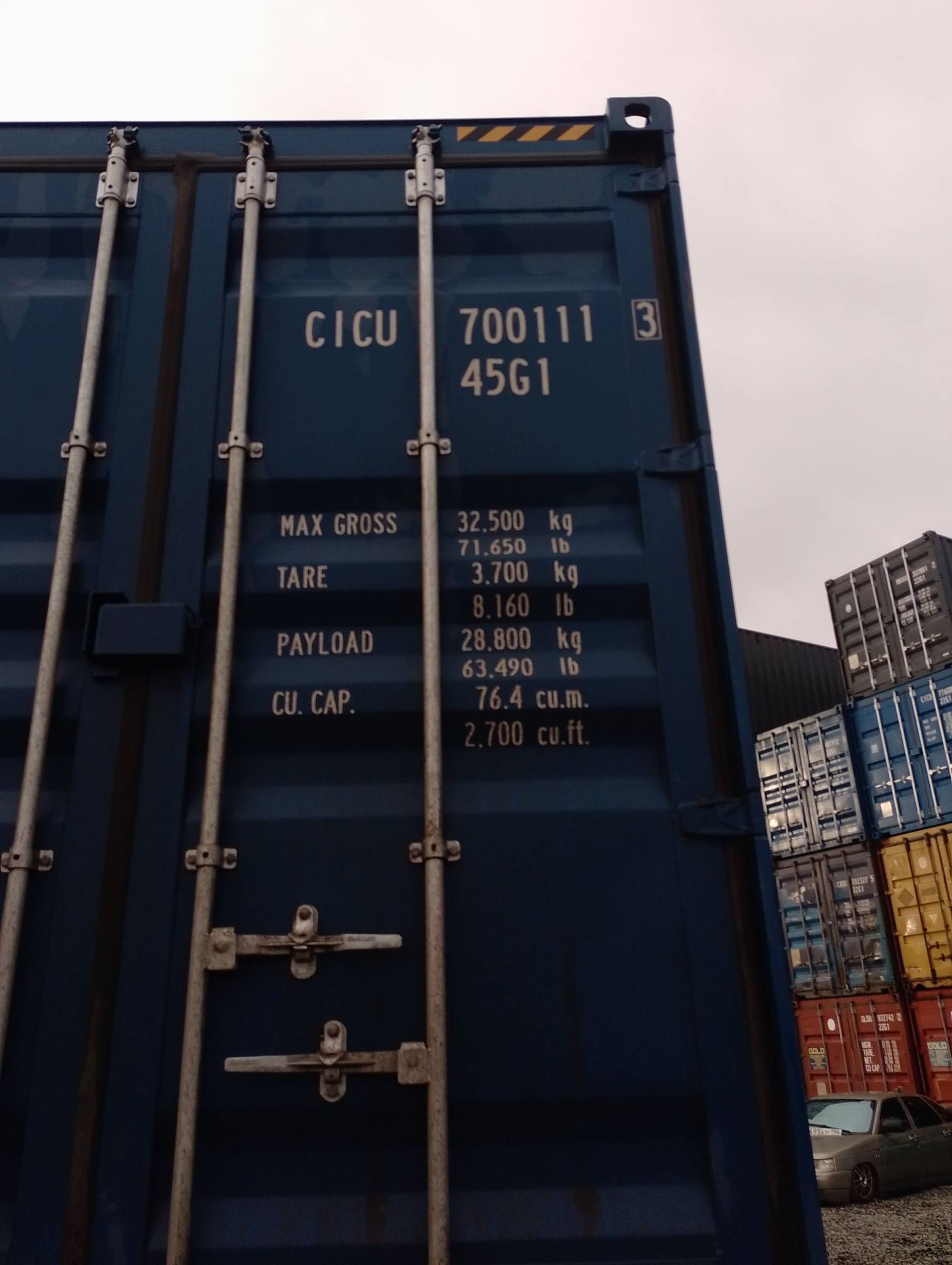 Морской контейнер CICU7001113