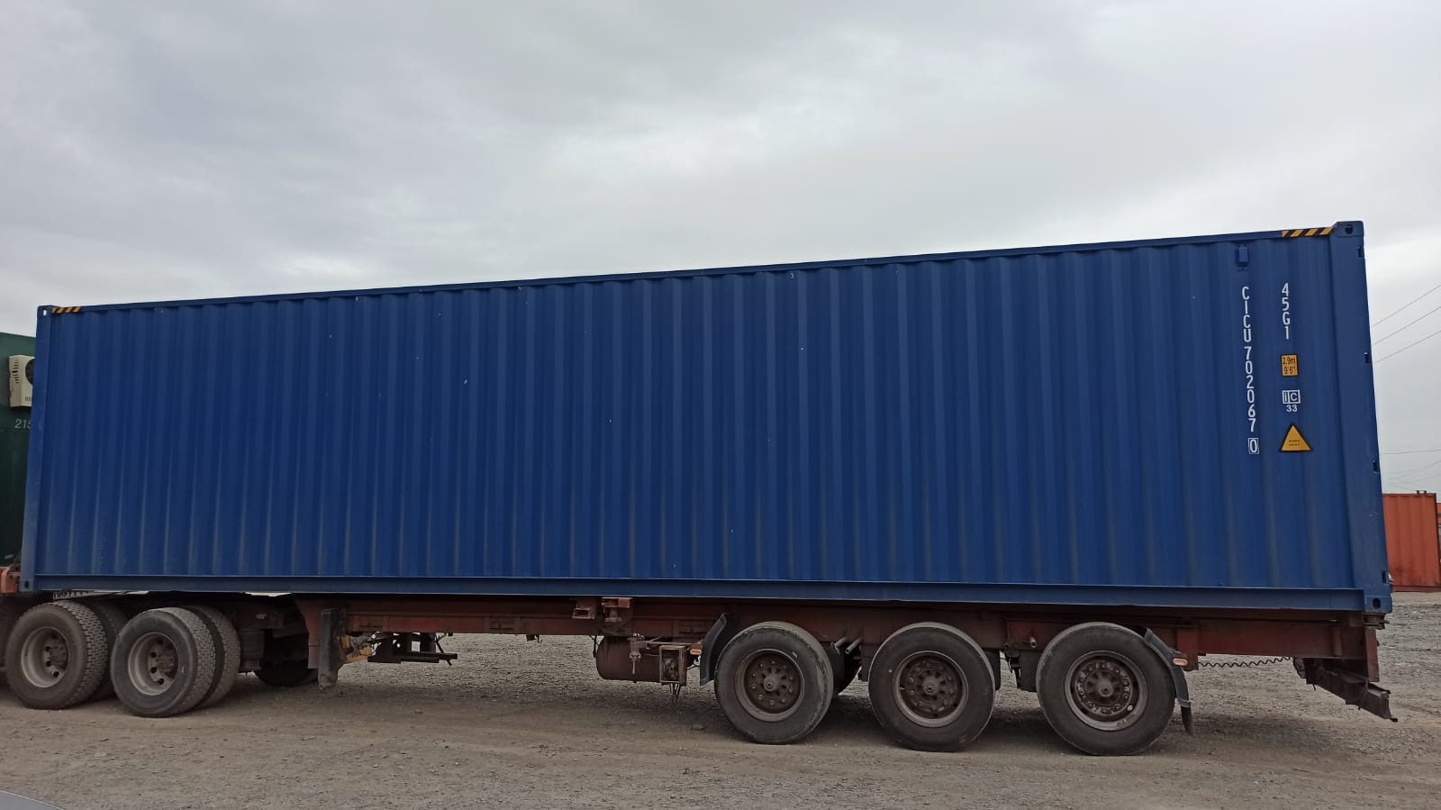 Морской контейнер CICU7020670